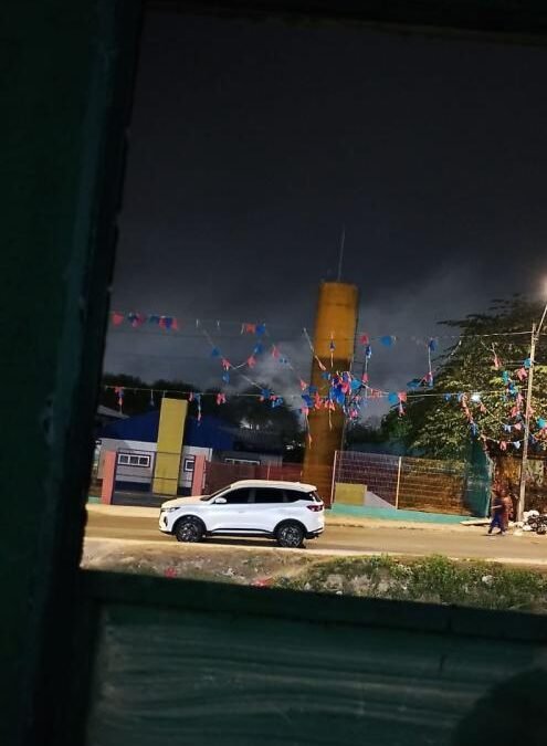 Fumaça de incêndio em mata assusta moradores no Viver Melhor