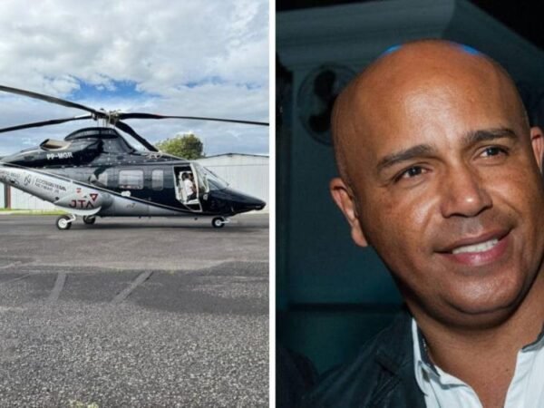 Helicóptero ligado à empresa de Neymar some em Santa Catarina