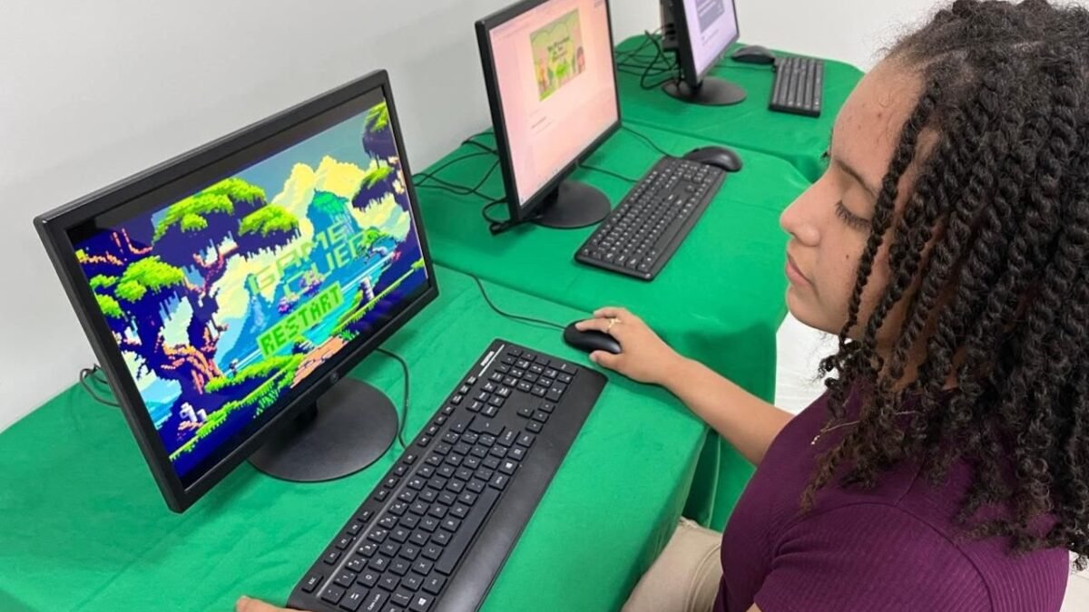 Manaus encerra inscrições para projeto de jogos digitais para meninas