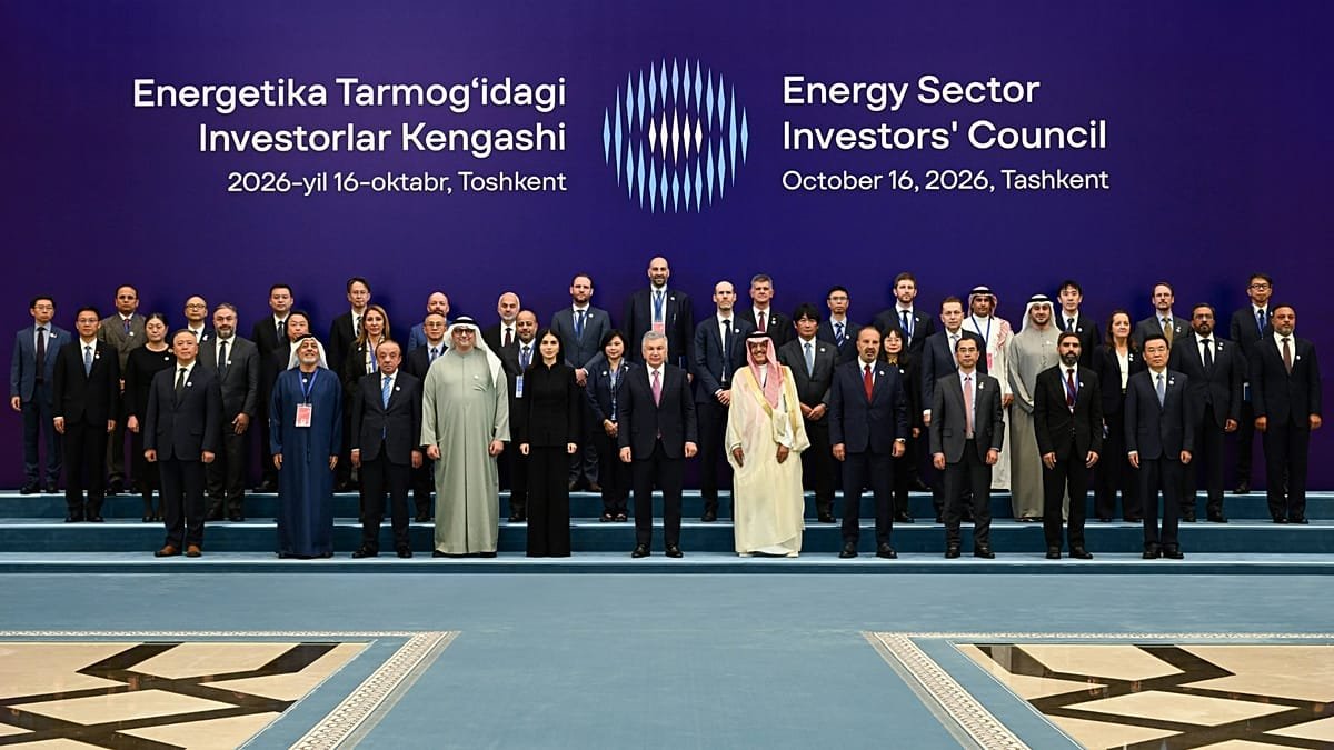 Uzbequistão fecha acordos de energia de 4,7 bilhões de dólares