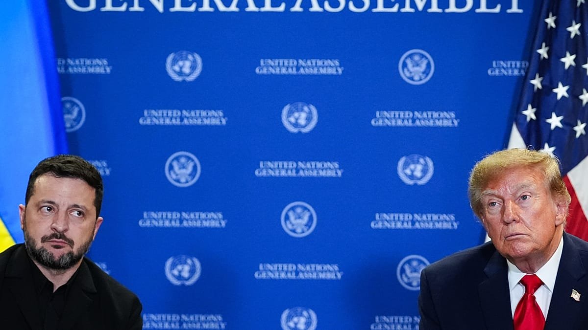 Trump culpa Zelenskyy para encobrir crise de combustíveis nos EUA