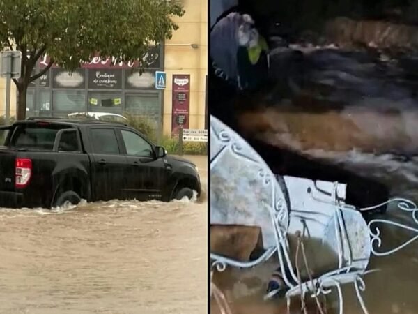 Chuvas intensas causam inundações na cidade francesa de Marselha
