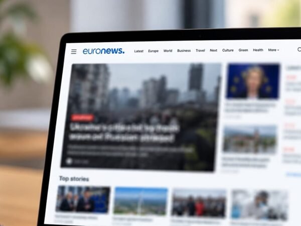 Euronews lidera crescimento entre sites de notícias em inglês