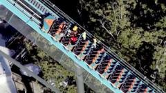 Morte em montanha-russa no parque Six Flags na Geórgia