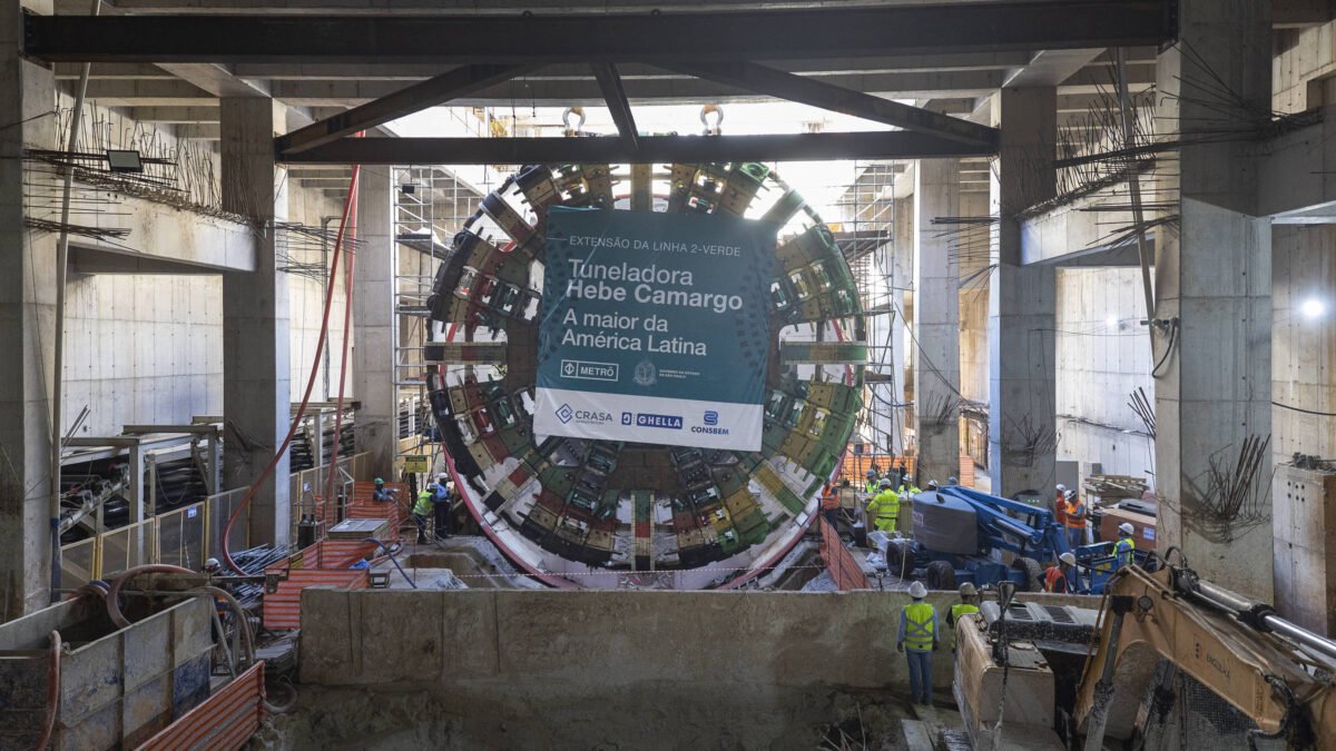 Metrô de SP inicia escavações da Linha 2-Verde em direção a Guarulhos