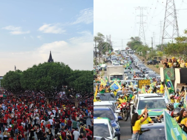 Atividades de esquerda e direita movimentam a reta final em Manaus