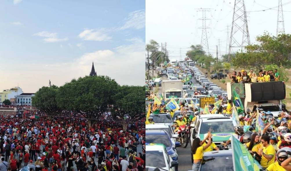 Atividades de esquerda e direita movimentam a reta final em Manaus