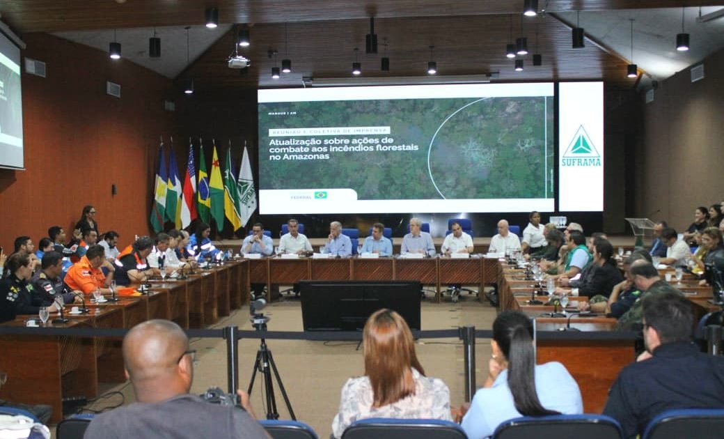 Governo cria Estado-Maior Conjunto para combater queimadas no Amazonas