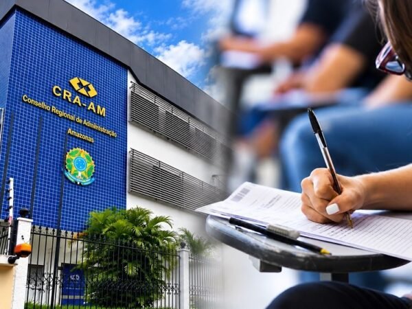 CRA-AM estende prazo de inscrições para concurso com ganhos de R$ 3,6 mil