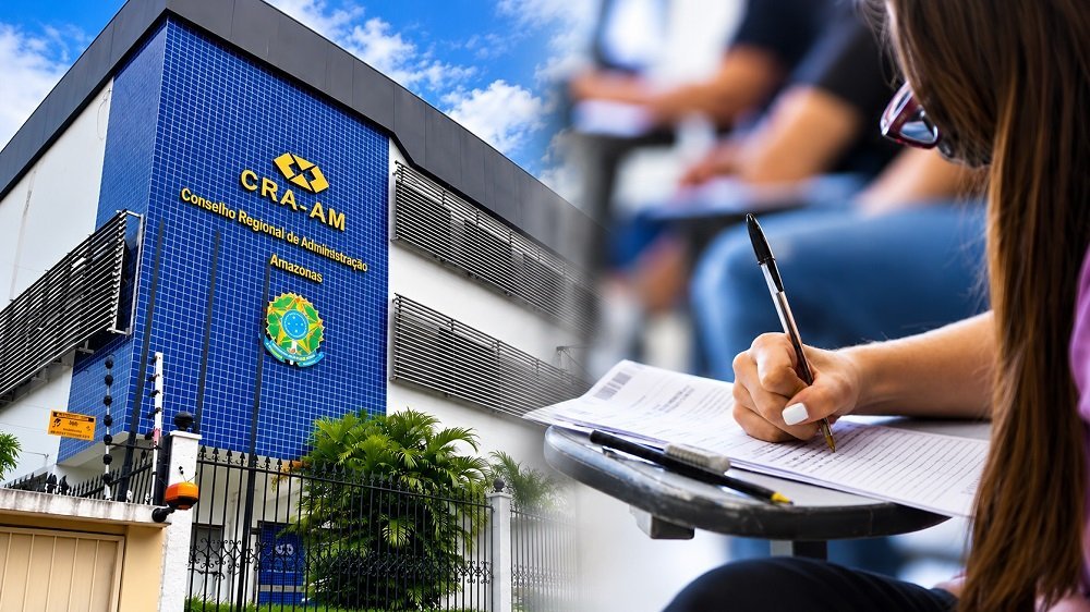 CRA-AM estende prazo de inscrições para concurso com ganhos de R$ 3,6 mil