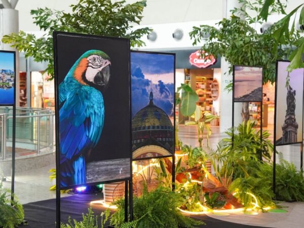Aeroporto abriga exposição fotográfica pelos 357 anos de Manaus