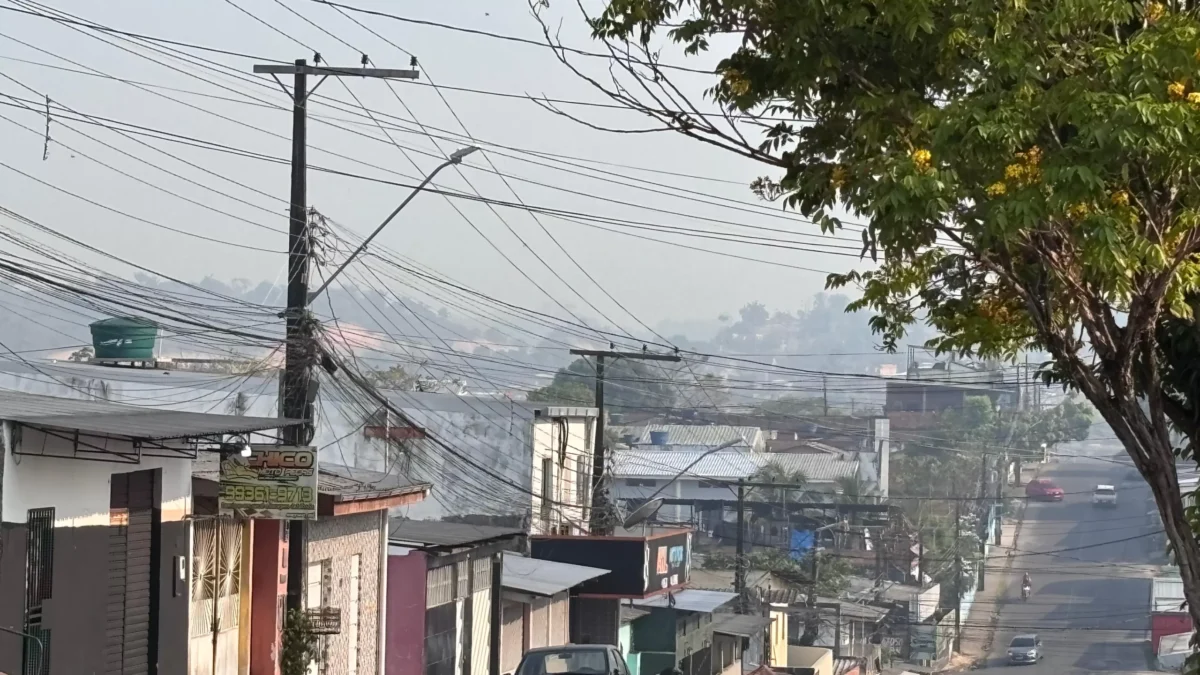 Aulas continuam suspensas em Manaus por causa da fumaça