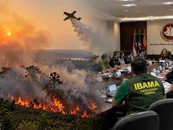 Órgãos unem forças contra queimadas ilegais no Amazonas