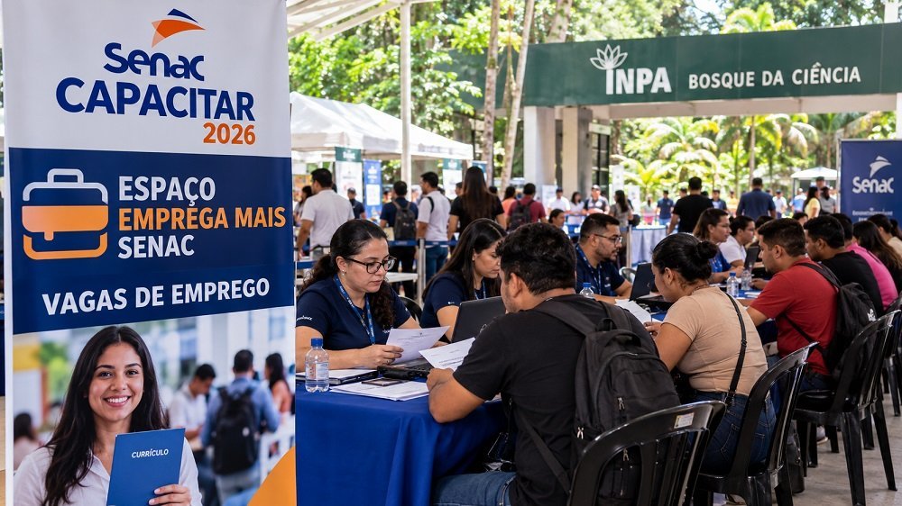 Feira em Manaus disponibiliza mais de 700 vagas de trabalho gratuitas