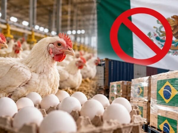 México proíbe compra de frango e ovos do Brasil por causa de doença