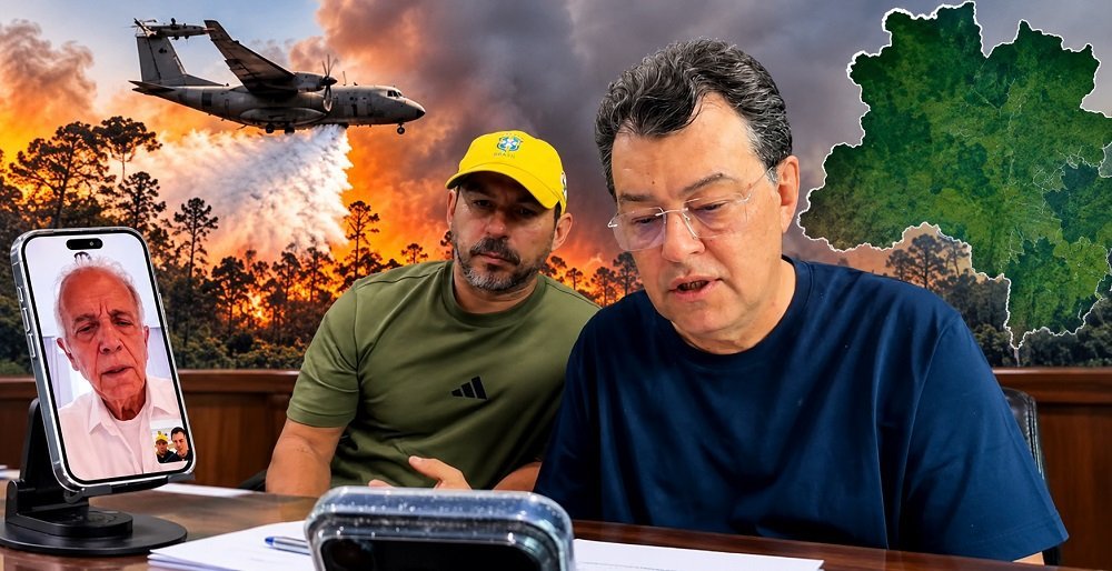 Defesa envia reforço aéreo para combater queimadas no Amazonas
