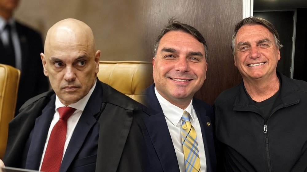 Moraes libera visitas de Flávio a Jair Bolsonaro com restrições