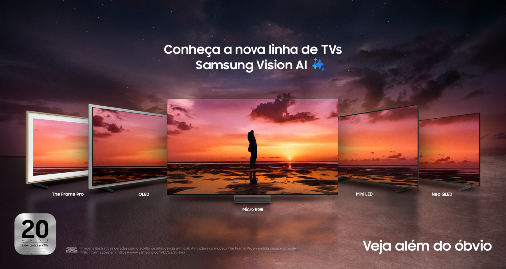 Samsung e Ramsons apresentam novas TVs em evento em Manaus