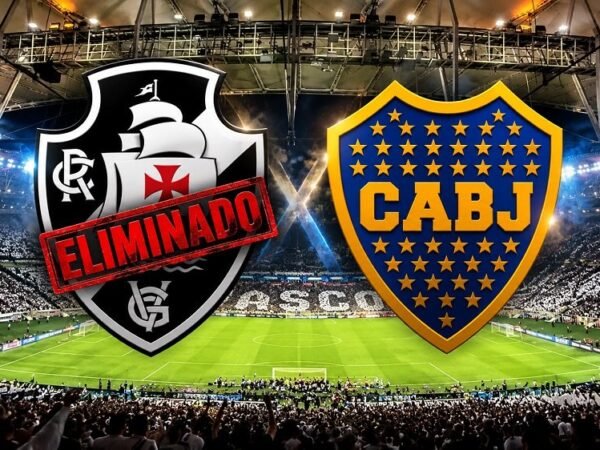 Vasco perde para o Boca Juniors e é eliminado da Sul-Americana