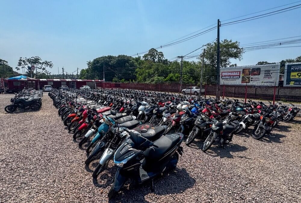 Detran-AM abre visitação para leilão com 274 veículos nesta sexta-feira