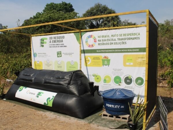 Eneva instala novos biodigestores em escolas do Amazonas