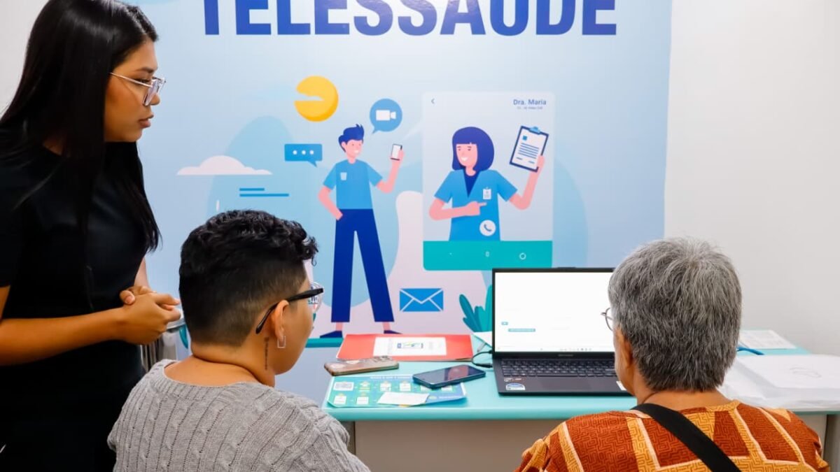 Nova telessala amplia atendimento a idosos no Caimi André Araújo