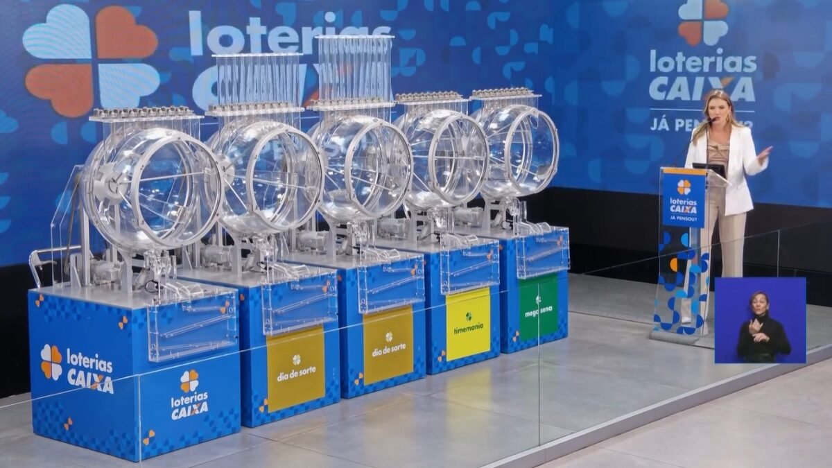 Confira os números sorteados nas Loterias Caixa