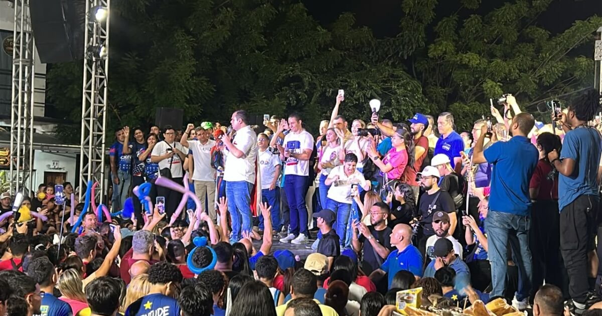 Candidatos ao governo encerram comícios na zona norte de Manaus