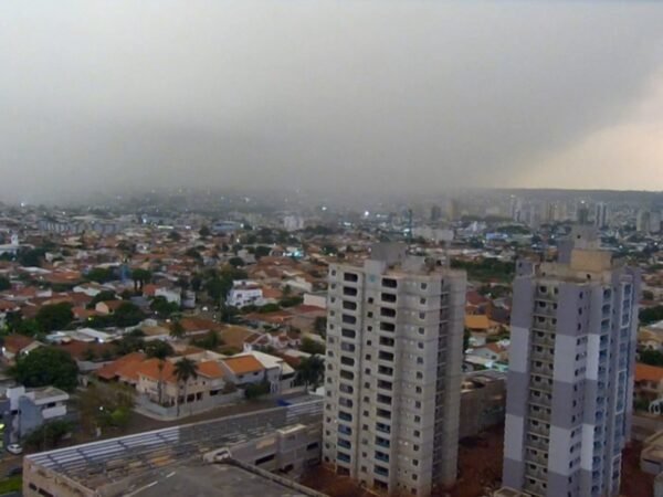 Mato Grosso do Sul tem alerta de tempestade com ventos de até 70 km/h