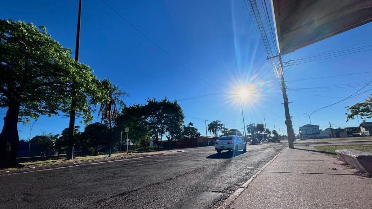 Mato Grosso do Sul tem manhãs frias e calor de até 38 graus nesta semana