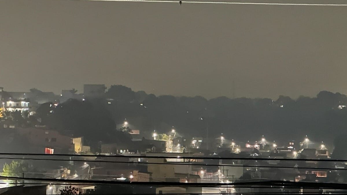 Fumaça de queimadas deixa a qualidade do ar muito ruim em Manaus