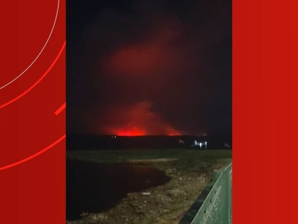 Incêndio volta a atingir vegetação no Cacau Pirera