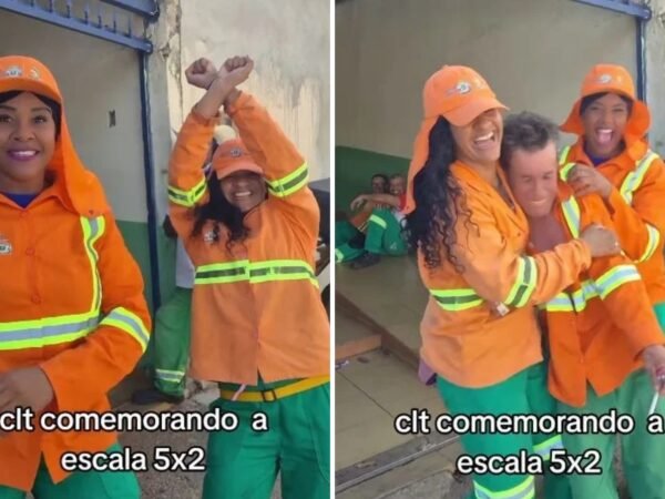 Garis celebram fim da escala 6×1 em vídeo que viraliza nas redes