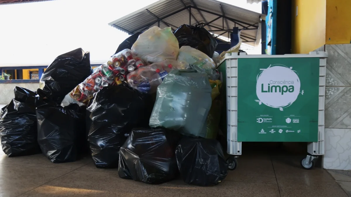 Gincana ambiental engaja escolas em Porto Velho com reciclagem
