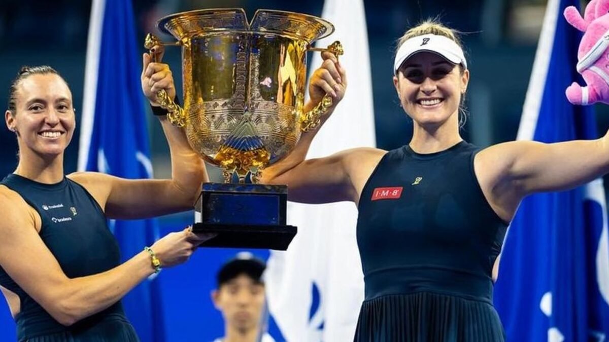 Luisa Stefani e Dabrowski conquistam o WTA 1000 de Pequim