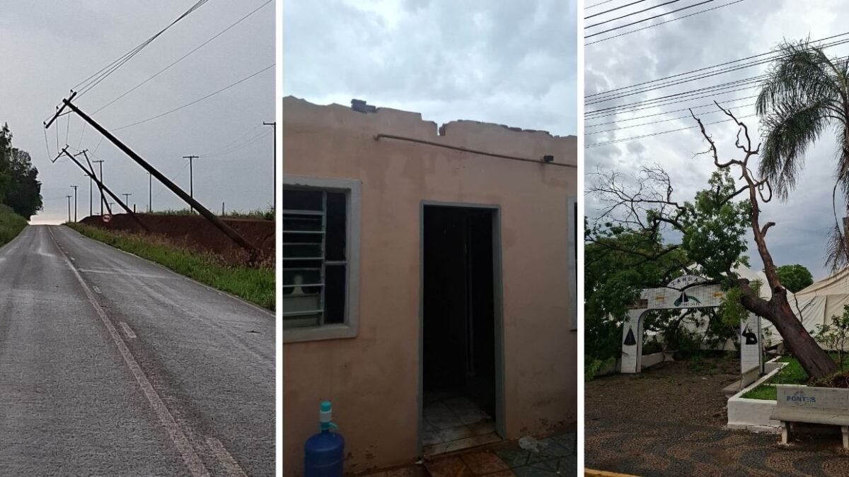 Chuvas intensas causam estragos e alagamentos no interior paulista