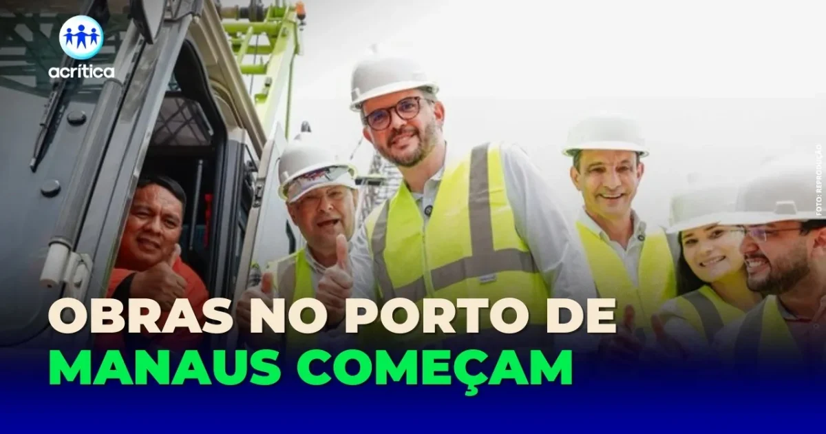 Porto da Manaus Moderna recebe obras de R$ 1 bilhão