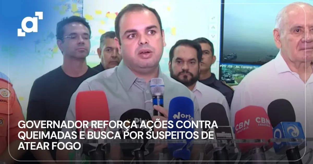 Amazonas intensifica combate a incêndios e prende onze suspeitos