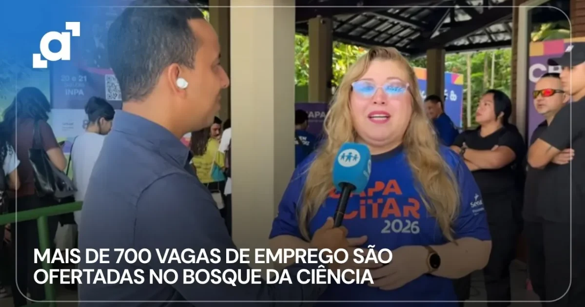 Senac oferece mais de 700 vagas de emprego no Bosque da Ciência