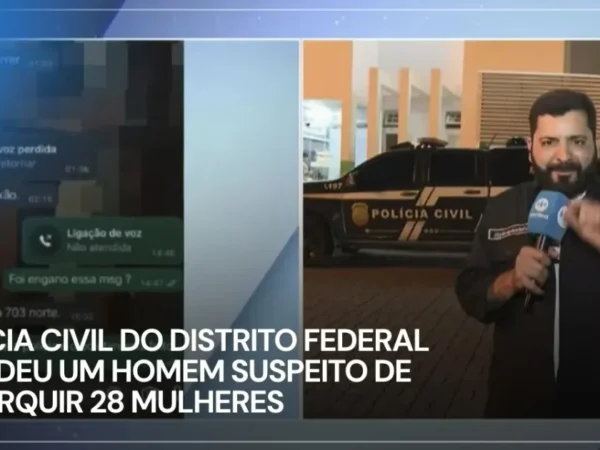 Homem é preso em Brasília suspeito de extorquir dezenas de mulheres