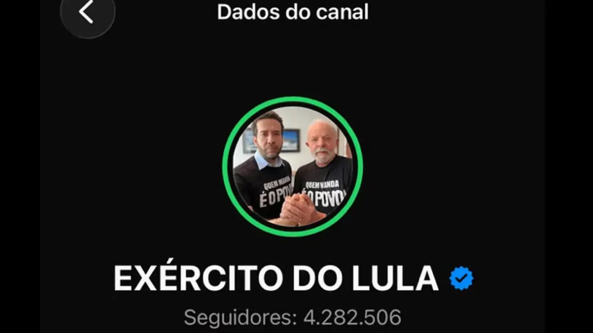 Kassio libera retorno do canal Exército do Lula no WhatsApp