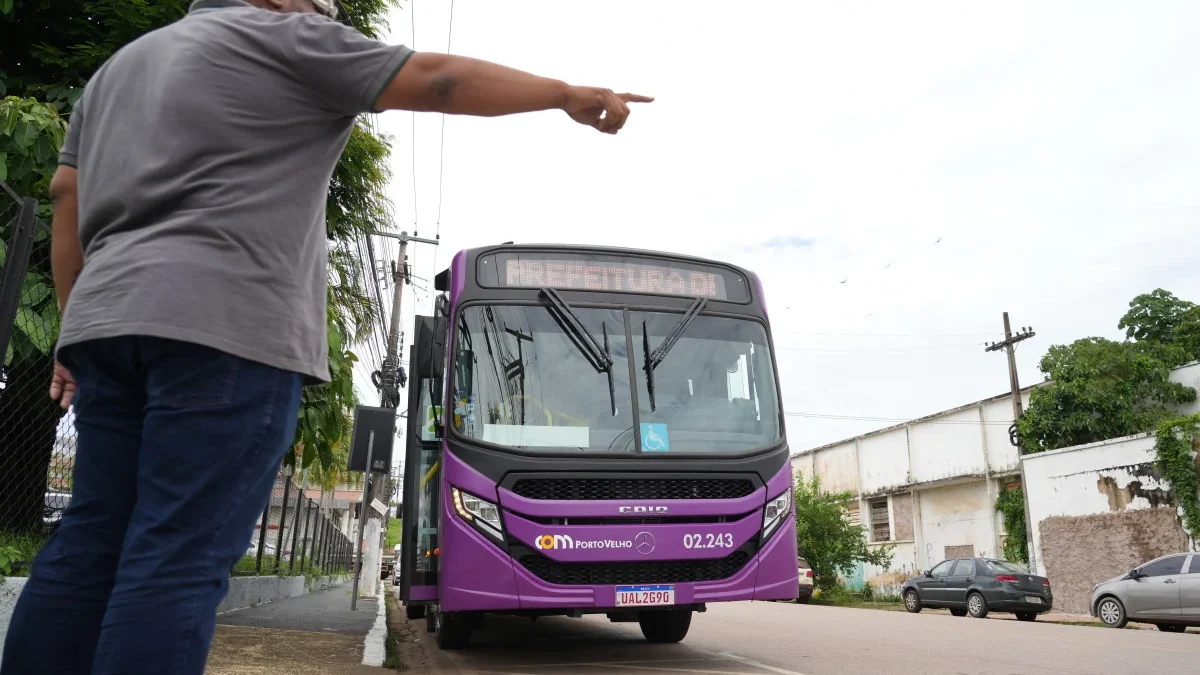 Porto Velho terá ônibus gratuito para eleitores em 2026