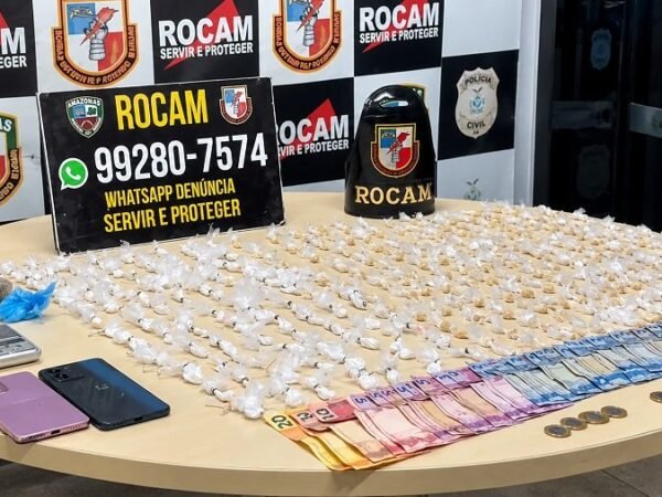 Homem conhecido como Loirinho é preso com drogas no Centro