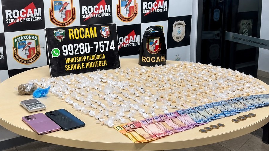 Homem conhecido como Loirinho é preso com drogas no Centro
